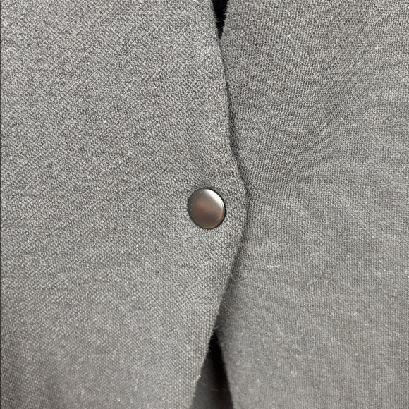 NWT Nic & Zoe Black Onyx Sweater Blazer One Button - L - Picture 7 of 10